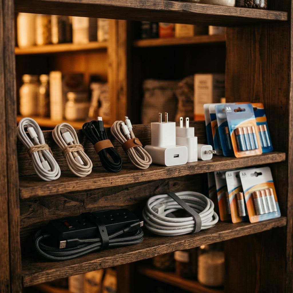 Charging cables and everyday tech accessories